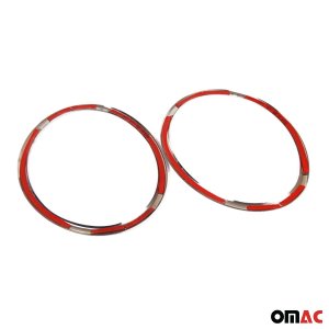 Nissan Juke Headlight Cover - Omac - Gloss Silver - '11-'14